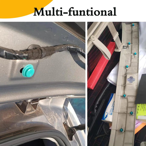 Toyota Door Trim Panel Clips Set 100 Pcs Replacement Retainers With Fastener Remover for Corolla Camry RAV4 Tundra installation view