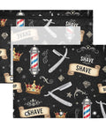 Design of Slim Barber Kit Case With Zipper For Tools Pens Badge Reel Notepad Lip Balm And More Water Repellent Polyester