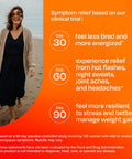 Real Menopause Relief Clinically Proven Formula Easing 12 Symptoms Like Hot Flashes Night Sweats Mood Swings Fatigue on Day 30 60 90