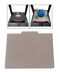 Universal 150x150mm Double Sided PEI Powder Sprayed Magnetic Spring Steel Flexible Build Plate shown on 3D printers