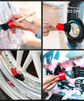 11 Piece Car Detailing Kit for Wheels Exterior and Interior Cleaning with boar hair brushes cleaning car surfaces