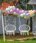Bohemian Macrame Hammock Chair Swing With Hardware Kits For Indoor And Outdoor Use Ideal For Balcony Porch Yard Or Bedroom