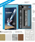 Engraving Pen for Metal, Wood, Glass, Plastic, and All Materials With 31 Pro Grade Bits, Bright LED Light, and 20,000 RPM, kit contents