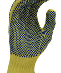 Yellow Medium Kevlar Knit Cut Resistant Work Gloves For Tough Jobs ANSI Rated Hand Protection From Glass Sheet Metal And Sharp Objects