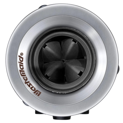 Top view of Compact One Third HP Garbage Disposal With Anti Jam Torque Master Stainless Steel Grinding System