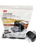 Moisture Guard Weatherproof Connector For 16 To 14 AWG Wires With Mineral Oil Seal, UV Resistant Outdoor Electrical Connector in package