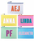 Personalized Wet Dry Mesh Bag Water Resistant Pool Pouch And Travel Organizer For Bachelorette Parties Girls Trip Bridesmaids Makeup