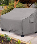 Outdoor Patio Furniture Cover Waterproof Built To Last 3 Seater Sofa Cover Fits Up To 79W X 38D X 35H Inches Weather Resistant 600D Oxford Fabric Benches Loveseats