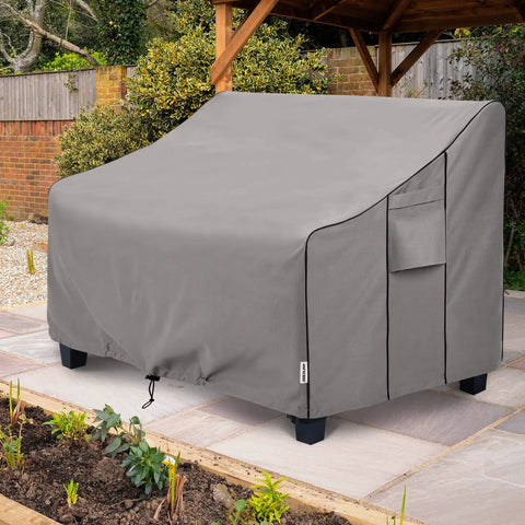 Outdoor Patio Furniture Cover Waterproof Built To Last 3 Seater Sofa Cover Fits Up To 79W X 38D X 35H Inches Weather Resistant 600D Oxford Fabric Benches Loveseats