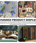 Finished product display showcasing books, crafts, and bookbinding tools related to Wooden Book Press Kit For DIY Bookbinding 7.9 By 11.6 Inches Portable And Easy To Assemble No Fuss Heavy Duty Paper Press For Handmade Journals And Notebooks Includes Step By Step Guide