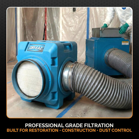 Primary Replacement Filter For Dri-Eaz F284 F321 DefendAir HEPA 500 16x19x2 Compatible With ProChem Systems And Similar Air Scrubbers, Easy Fit Pro Grade Filtration For Heavy Duty Industrial Cleanup