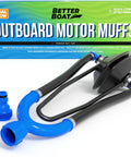 Dual Flow Water Muffs For Outboard Motors, Dockside Ready Double Sided Engine Flush Kit With Hose Adapter product image