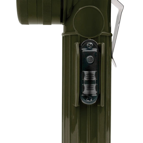 Versatile D-Cell Flashlight With Multi Mode Switch And Morse Code Signaling Water-Resistant High Impact Plastic Body Interchangeable Red Blue Yellow Green Lenses Spare Bulb Included For Any Job Or Adventure
