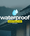 Heavy Duty Waterproof Roof Sealant For Shingles Gutters RV Roofs And Asphalt Black Bitumen Cartridge 10.5 Fl Oz Caulking Gun Ready Bonds To Brick Concrete And More With Strong Adhesion And Flex image of roof in heavy rain