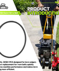 4L-300 Drive Belt Replacement For 30 Inch Walk-Behind Edger Mower Go-To Belt For 30 Inch System Part 2058 Durable Easy Fit Reliable Performance For Smooth Operation And Long-Lasting Durability. 2058 clutch drive belt for lawn edger