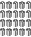20Pc 304 Stainless Steel Ball Point Spring Plungers Precision Catch Latch Kit For Door Cupboard Furniture Hardware arranged in a grid.