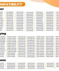 Dryer model compatibility chart for Roper, Maytag, and Amana models for Beefed Up 279838 Dryer Heating Element Kit.