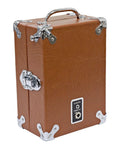 Legendary 7-100 Portable Guitar Amp On The Go With Tonebird Bundle, 5W Peak Power, Brown Tolex Finish, amp in suitcase style case