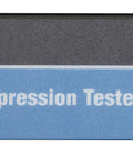 OTC Compression Tester Kit case, black top blue body, front view