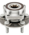 Front Wheel Hub And Bearing Assembly For 2005-2014 Subaru Outback And Legacy 5 Lug With ABS 4 Hole Flange Front Left Or Right Replacement Replaces 513220 High Quality Wheel Bearing Kit