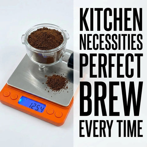 Barista Grade 0.1G Precision Coffee Scale For Espresso And Pour Over With 3000G Capacity Pocket Size On The Go LCD Display