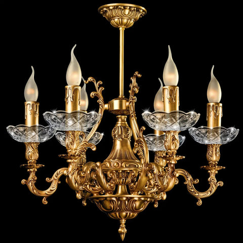 Six Pack 4 Inch Crystal Chandelier Bobeche Cups With Four Side Holes Replacement Parts For Crystal Chandeliers Home Decor Wedding Party Decor Elegant Sparkle Clear