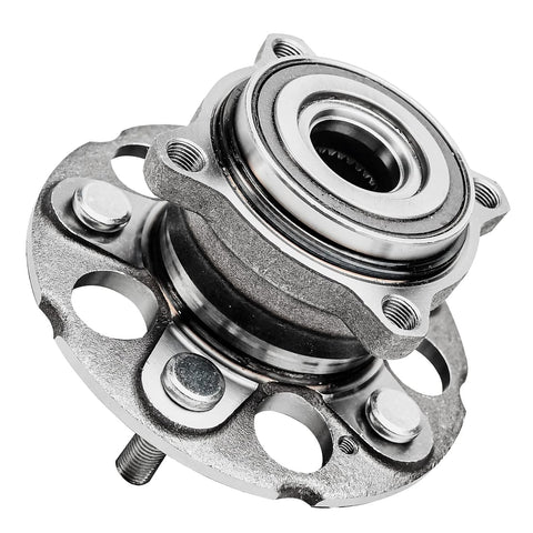 Rear Wheel Bearing Hub Assembly Set For Honda CR-V 4WD 2007-2011 And Acura RDX AWD 2007-2012 And 2016-2018 AWD, 5 Lug, ABS Encoder