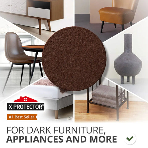 Premium Felt Furniture Pads And Durable Wood Floor Protectors Built To Keep Your Hardwood And Laminate Surfaces Lookin Sharp While Blocking Sneaky Scratches With Hella Strong Grip For Every Chair Table Desk Leg In The Home Today on dark furniture and appliances.