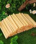Mason Bee Tubes 300 Pack 6 Inch Pollinator Tubes For Beekeeping Outdoor Nesting Tubes Replacement Reed Habitat, garden view