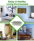 Replacement Filter For RENPHO RP AP068 Compact Air Purifier 3 In 1 H13 Filtration in various home and office settings