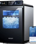 Top Shelf Nugget Ice Maker Countertop Unit Cranks Out 44 Pounds Daily With Seamless App Control And A Sleek Smart Full Color Panel.