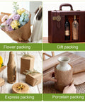 Honeycomb Packing Paper 12x150 Roll Eco Friendly Recyclable Biodegradable Kraft Paper Cushioning Wrap for various packaging