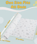 Bed Rail Bumpers For Toddlers And Kids With Foam Guard Stay Put Adjustable Straps Waterproof Safety Rail 52 x 7 inches