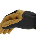 Material4X FastFit Leather Work Gloves For Tough Jobs, Abrasion Resistant, Breathable, Anti Slip, Cut Resistant Hand Protection