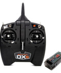 DXS Transmitter With AR410 Receiver Delivers Smart Technology Telemetry For Smart ESC And Smart LiPo LED Battery Status Display Ergonomic