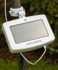 Solar Power Pack For Weather Sensors Iris Atlas Optimus Eliminates Battery Swaps With Solar Charging Safer Setup installed on pole