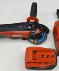 Professional Cordless Cut Off Tool Kit With Two 18V Batteries And Charger Includes Twenty Five Precision Cutting Discs
