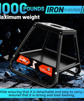 Iron Universal Dirt Bike Stand With Tool Tray Detachable Lift Up To 600 Lbs Fits Most Dirt Bikes