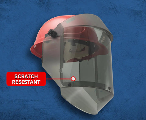 Top Tier Heavy Duty 30 Cal Arc Flash Face Shield And Hard Cap With Full Coverage Visor For Electrician Jobsite Safety And Industrial Ppe Workwear Built Tough For Daily Grind