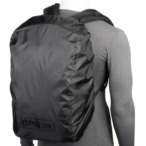 StreetWalker Pro V2 Camera Backpack TT476 in black on mannequin showing minimalist design and ergonomic straps