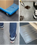 Plastic Floor Runner For Carpet Protection 27 Inch By 25 Foot Stain Resistant Non Slip Rug Protector used in high traffic areas