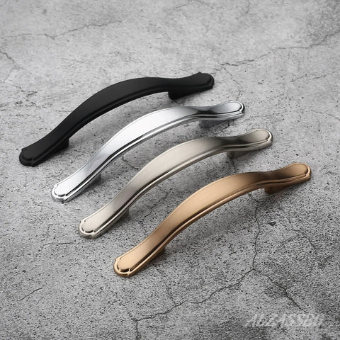 Variety of cabinet pulls including Matte Black Cabinet Pulls And Handles Set Of 15 For Kitchen And Furniture Upgrades 5.1 Inch