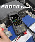 Pro Grade All In One Thermal Imaging Camera Multimeter With Macro Lens For Electrical Troubleshooting in use measuring voltage