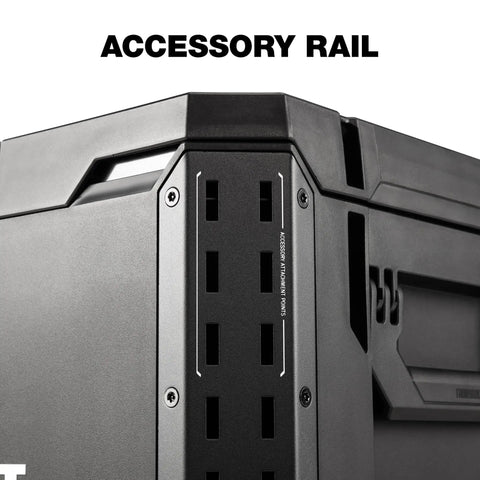 Heavy Duty Rolling Tool Box With Three Deep Drawers And Fifty Pound Capacity, Stackable Workshop Gear Chest Featuring Auto Latches, Smooth All Terrain Wheels And Hella Sturdy Job Site Organization For Professionals Seeking A Badass Hauler
