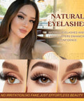 Close-up of natural eyelashes with 580 Piece Lash Clusters Kit For Natural DIY Eyelash Extensions Includes 30D 40D 50D 60D 80D 100D Clusters In 10 To 18 Mm Reusable For Beginners And Home Use Easy Lash Upgrade For Everyday Glam.
