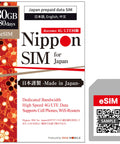 Japan 180 Days Data Only Plan With 30GB High Speed 4G LTE Plus Unlimited Data At Reduced Speed No Roaming Needed Hotspot Tethering Supported Docomo Network Made In Japan Travel Smartphone packaging