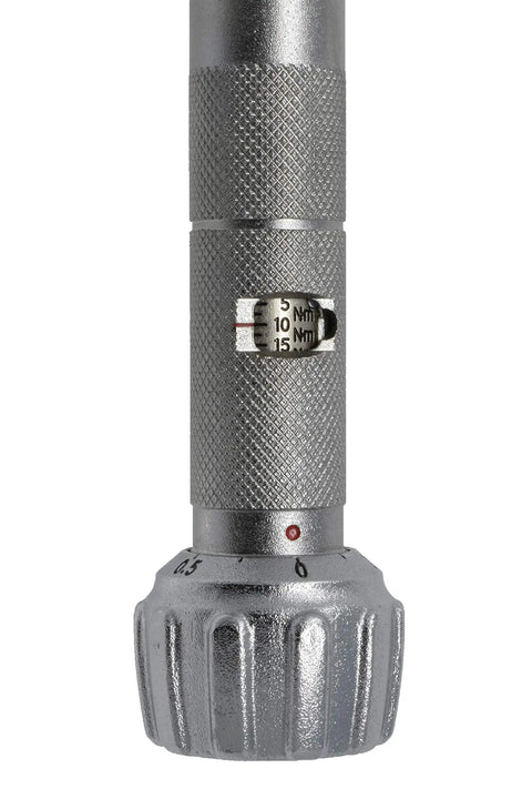 Adjustable Torque Wrench QL25N-MH 5 To 25 Nm Three Eighths Inch Drive Metal Handle Adjustment Knob