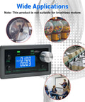 PWM DC Motor Speed Controller 12V To 30V 10A Variable Speed Regulator display with wide applications background