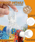 25 Pks Heavy Duty Balloon Arch Clips With Spring Clamps For Garland Backdrops Birthday Weddings Photoshoots Party Decorations Reusable Transparent Plastic Accessories That Are Perfect For Any Awesome Event, transparent plastic clip on fabric rod
