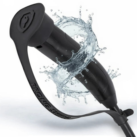 Tesla Outdoor Charging Port Cover For J3400 NACS Plug with water splash, snug slip-on protector, weatherproof shield